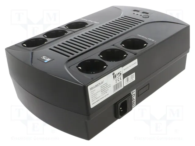 IPS DM1-LI-0K6-PC-1X7 SAI con listón 600VA 360W IPS DM1-LI-0K6-PC-1X7 SAI con listón 600VA 360W
