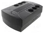 IPS DM1-LI-0K6-PC-1X7 SAI con listón 600VA 360W