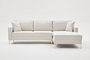 Atelier Del Sofa Berlin Right Sofá Esquinero Crema Dorado 258cm