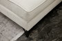 Atelier Del Sofa Berlin Right Sofá Esquinero Crema Dorado 258cm
