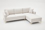 Atelier Del Sofa Berlin Right Sofá Esquinero Crema Dorado 258cm
