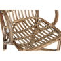DKD Home Decor Silla de Ratán y Bambú Natural y Beige