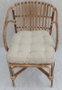 DKD Home Decor Silla Bali2 Tropical Natural Beige Ratán Bambú 65 x 85 x 58 cm