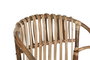 DKD Home Decor Silla Bali2 Tropical Natural Beige Ratán Bambú 65 x 85 x 58 cm