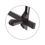 Holmios Soporte de Techo Motorizado para TV de 32 a 70 pulgadas, Negro