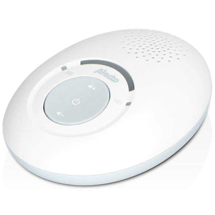 Alecto Monitor de Bebé DECT con Full ECO Mode, Blanco/Azul