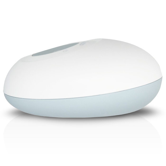 Alecto Monitor de Bebé DECT con Full ECO Mode, Blanco/Azul