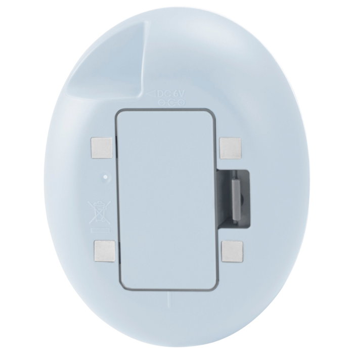 Alecto Monitor de Bebé DECT con Full ECO Mode, Blanco/Azul