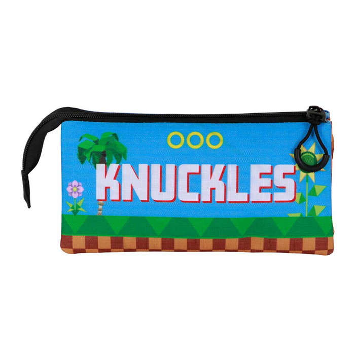 Karactermania Estuche Portatodo Triple Knuckles Run Multicolor