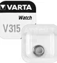 Varta 48029 Pila de Botón Óxido de Plata 1.55V SR67 / 315, Batería para Reloj, 1 Unidad