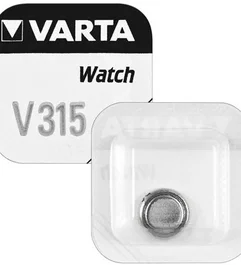 Varta 48029 Pila de Botón Óxido de Plata 1.55V SR67 / 315, Batería para Reloj, 1 Unidad