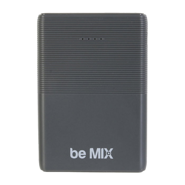 Be Mix Power Bank Batería 5000mAh Carga Rápida Portátil USB para Smartphone y Tablet, Universal