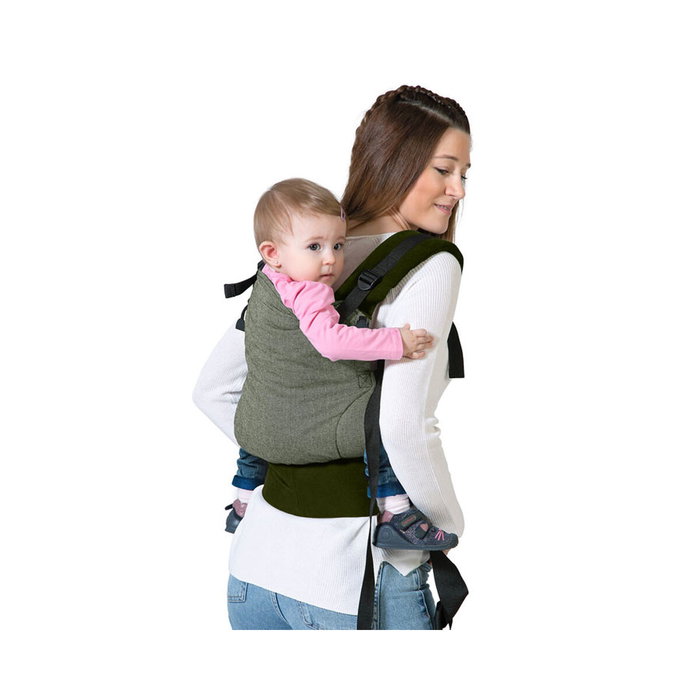 KioKids Portabebés Ergonómico Evolutivo Verde +0 meses