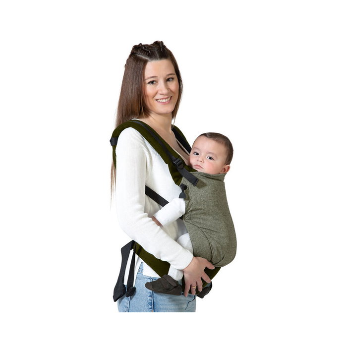 KioKids Portabebés Ergonómico Evolutivo Verde +0 meses