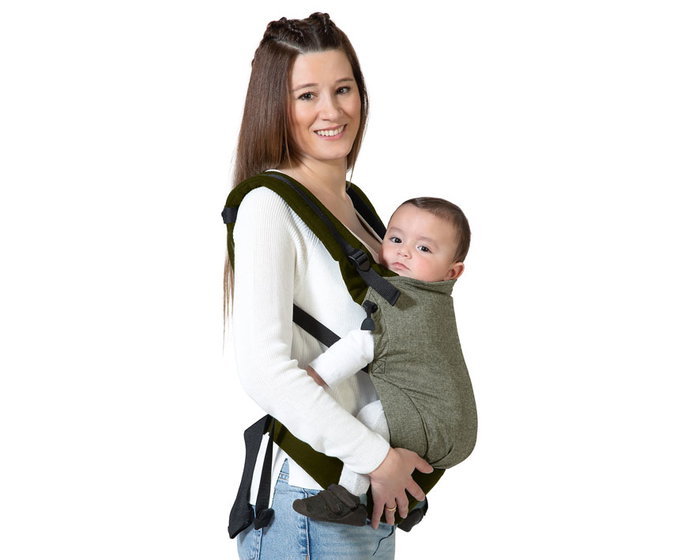 KioKids Portabebés Ergonómico Evolutivo Verde +0 meses