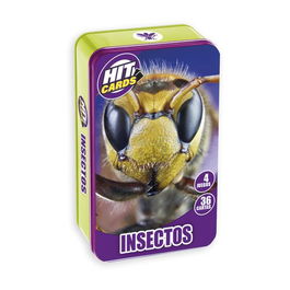 Juego Imagiland Hit Cards Caja Metalica Insectos