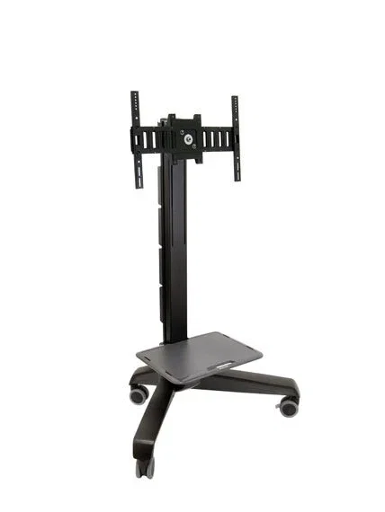 Ergotron Neo-Flex Mobile MediaCenter VHD Carro Multimedia para Pantalla Plana con Rotación Vertical-Horizontal, Inclinación de 20°, Ajuste en Altura - 24-191-085