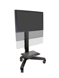 Ergotron Neo-Flex Mobile MediaCenter VHD Carro Multimedia para Pantalla Plana con Rotación Vertical-Horizontal, Inclinación de 20°, Ajuste en Altura - 24-191-085