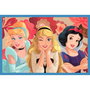 Clementoni 40660 - Juego de Cubos 6 Disney Princess para Niños +2 Años, Puzzle de Imágenes de Princesas