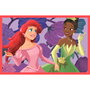 Clementoni 40660 - Juego de Cubos 6 Disney Princess para Niños +2 Años, Puzzle de Imágenes de Princesas