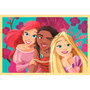 Clementoni 40660 - Juego de Cubos 6 Disney Princess para Niños +2 Años, Puzzle de Imágenes de Princesas