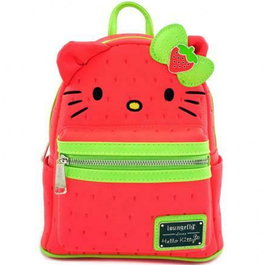 Loungefly Mochila Hello Kitty Fresa