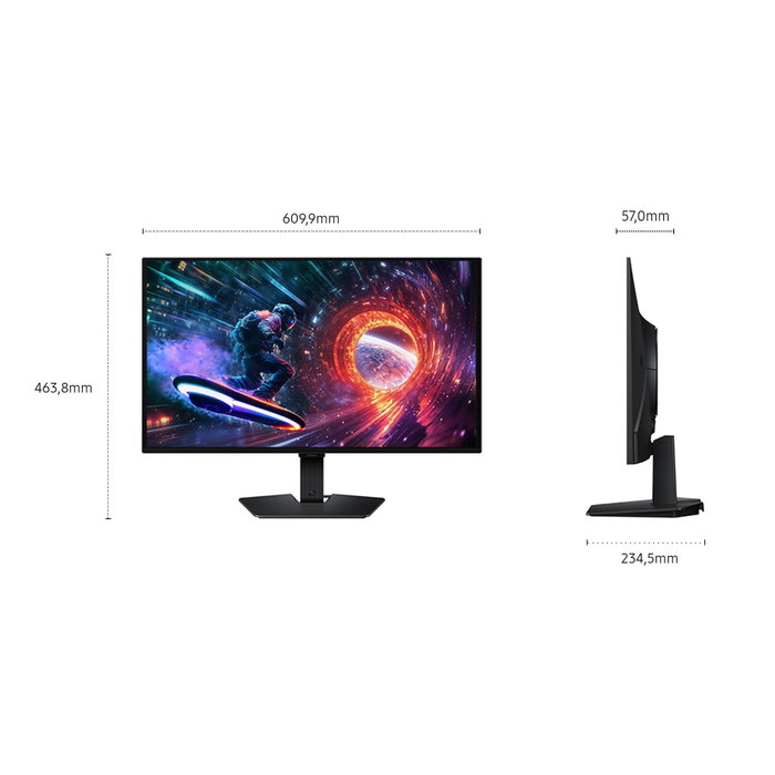 Samsung Odyssey G5 G50SF S27FG502SU Monitor Gaming 27 pulg. QD-OLED QHD 180 Hz Negro Samsung Odyssey G5 G50SF S27FG502SU Monitor Gaming 27 pulg. QD-OLED QHD 180 Hz Negro