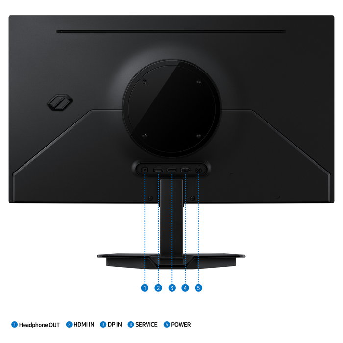 Samsung Odyssey G5 G50SF S27FG502SU Monitor Gaming 27 pulg. QD-OLED QHD 180 Hz Negro Samsung Odyssey G5 G50SF S27FG502SU Monitor Gaming 27 pulg. QD-OLED QHD 180 Hz Negro