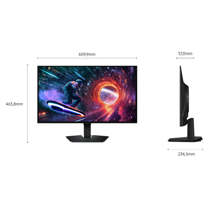 Samsung Odyssey G5 G50SF S27FG502SU Monitor Gaming 27 pulg. QD-OLED QHD 180 Hz Negro Samsung Odyssey G5 G50SF S27FG502SU Monitor Gaming 27 pulg. QD-OLED QHD 180 Hz Negro