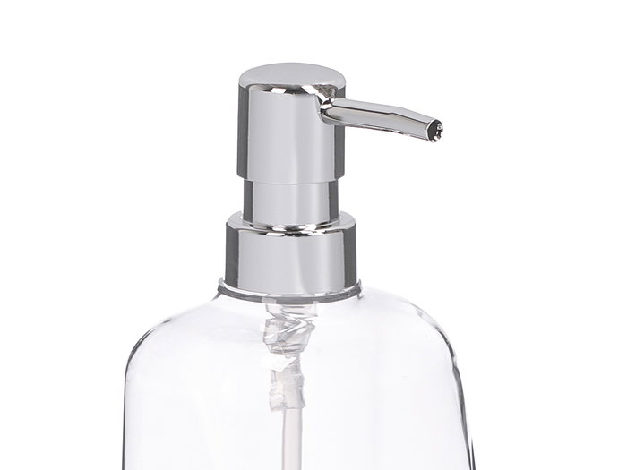 Kinvara Dosificador Cocina Transparente Gris Plástico PET/TPR 10.5x9x20 cm (Set de 12)