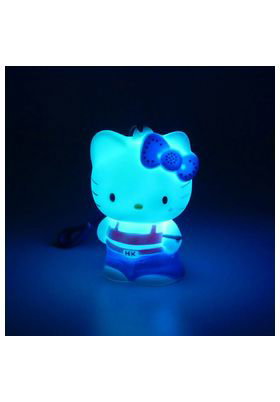 Hello Kitty Hip Hop Figura Luminosa Con Correa 8 Cm Sanrio