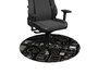 GENESIS Tellur 300 Gear Alfombra para Silla Redonda, 1000 mm