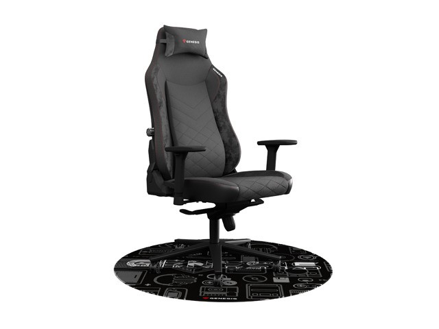 GENESIS Tellur 300 Gear Alfombra para Silla Redonda, 1000 mm GENESIS Tellur 300 Gear Alfombra para Silla Redonda, 1000 mm