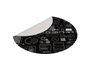 GENESIS Tellur 300 Gear Alfombra para Silla Redonda, 1000 mm