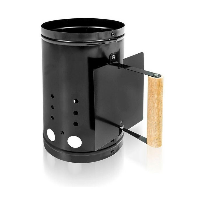 Algon Bbq Chimenea Barbacoa Negra 16x27cm