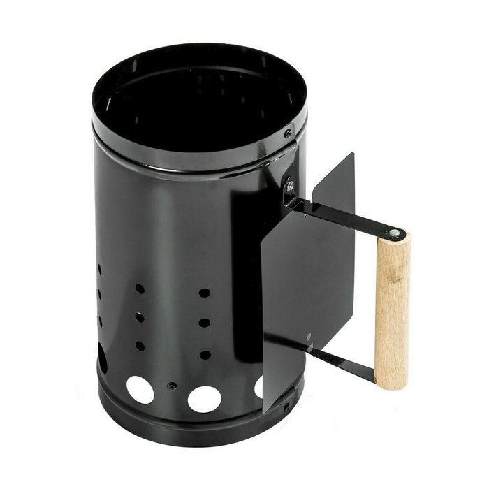 Algon Bbq Chimenea Barbacoa Negra 16x27cm