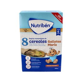 Nutriben 8 Cereales Galletas María 600Gr