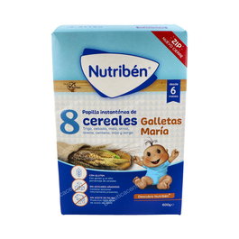 Nutriben 8 Cereales Galletas María 600Gr