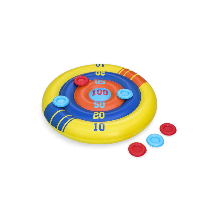 Bestway Juego Flotante Lanza Hinchable Discos D140 cm