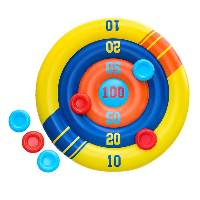 Bestway Juego Flotante Lanza Hinchable Discos D140 cm