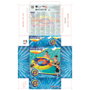 Bestway Juego Flotante Lanza Hinchable Discos D140 cm