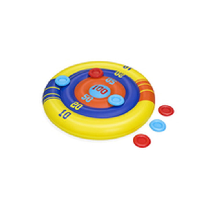 Bestway Juego Flotante Lanza Hinchable Discos D140 cm