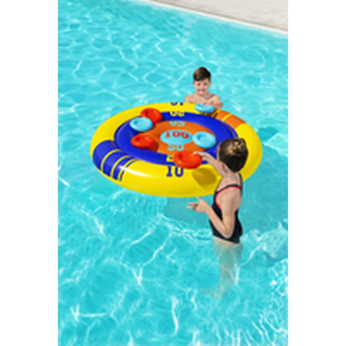 Bestway Juego Flotante Lanza Hinchable Discos D140 cm