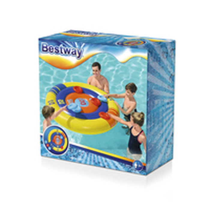 Bestway Juego Flotante Lanza Hinchable Discos D140 cm