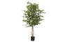 DKD Home Decor Árbol Ficus Verde y Marrón 75x75x150 cm