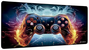Subblim GameCore XL Alfombrilla de ratón Negro, Multicolor