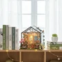 Book Nook - Kit de bricolaje para construir un invernadero de flores Green Nook 3D - 20 x 18 x 19 cm