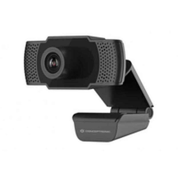 Conceptronic Webcam AMDIS01B 1080P Full HD con Micrófono