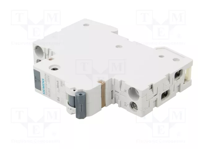 SIEMENS 5SV1316-0KK06 RCBO 6A 30mA 1+N