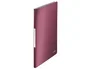 Leitz Carpeta Style Escaparate DIN A4 Rojo Granate con 20 Fundas